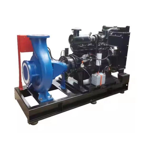 Diesel engine driven single stage centrifugal pump