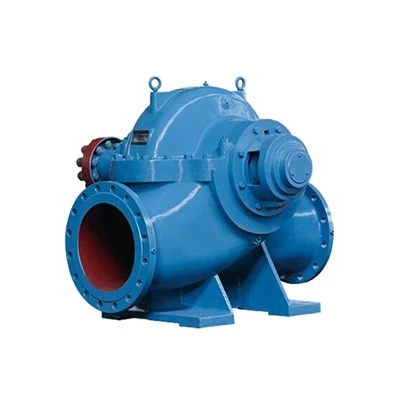Axial geteilte Pumpe