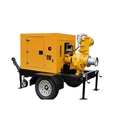 Motorisierter Pumpenanhänger